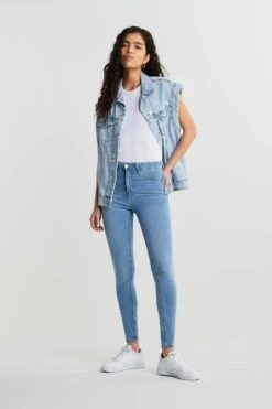 Gina Tricot Molly High Waist Jeans Gina Blue
