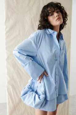 Gina Tricot Gizem Poplin Shirt Windsurfer