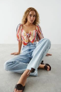 Gina Tricot Silvana Top Mexico Colorful