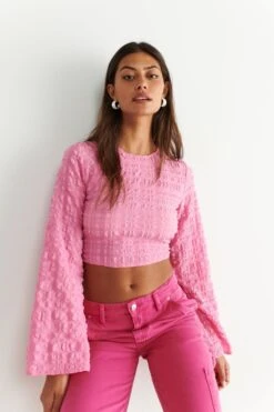 Gina Tricot Milla Blouse Wild Orchid