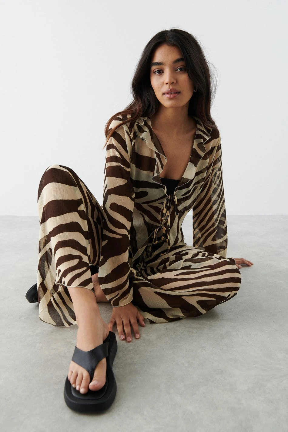 Gina Tricot Marit Blouse Zebra 1 Gina Tricot Marit Blouse Zebra