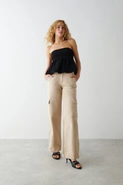 Gina Tricot Riva Bandeau Black