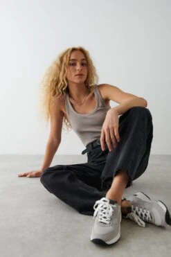 Gina Tricot Rib Tank Atmosphere