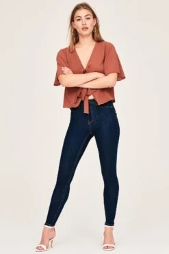 Gina Tricot Molly Highwaist Jeans Rinse E