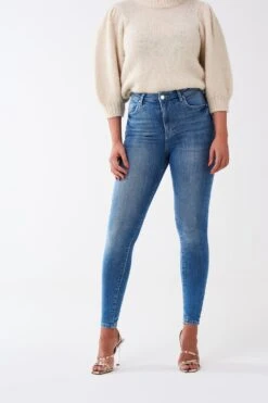 Gina Tricot Gina Curve Jeans Midblue G