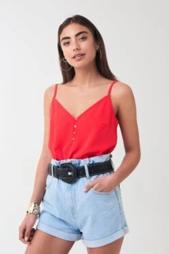 Gina Tricot Marika Singlet Happy Red