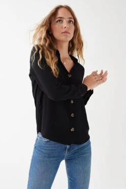 Gina Tricot Wendy Shirt Black