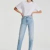 Gina Tricot Comfy Mom Jeans Sky Blue