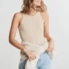 Gina Tricot Nova Tank Whitecap Gray