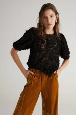 Gina Tricot Lara Top Black