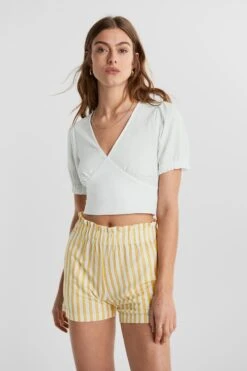 Gina Tricot Kathy Top Offwhite