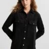 Gina Tricot Cory Corduroy Shirt Black